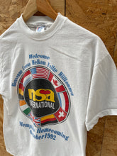 Vintage 90s NSA Memphis Homecoming Single Stitch T-Shirt - White - Size L